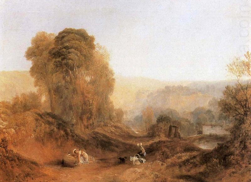 Beside the Nusikao, Joseph Mallord William Turner